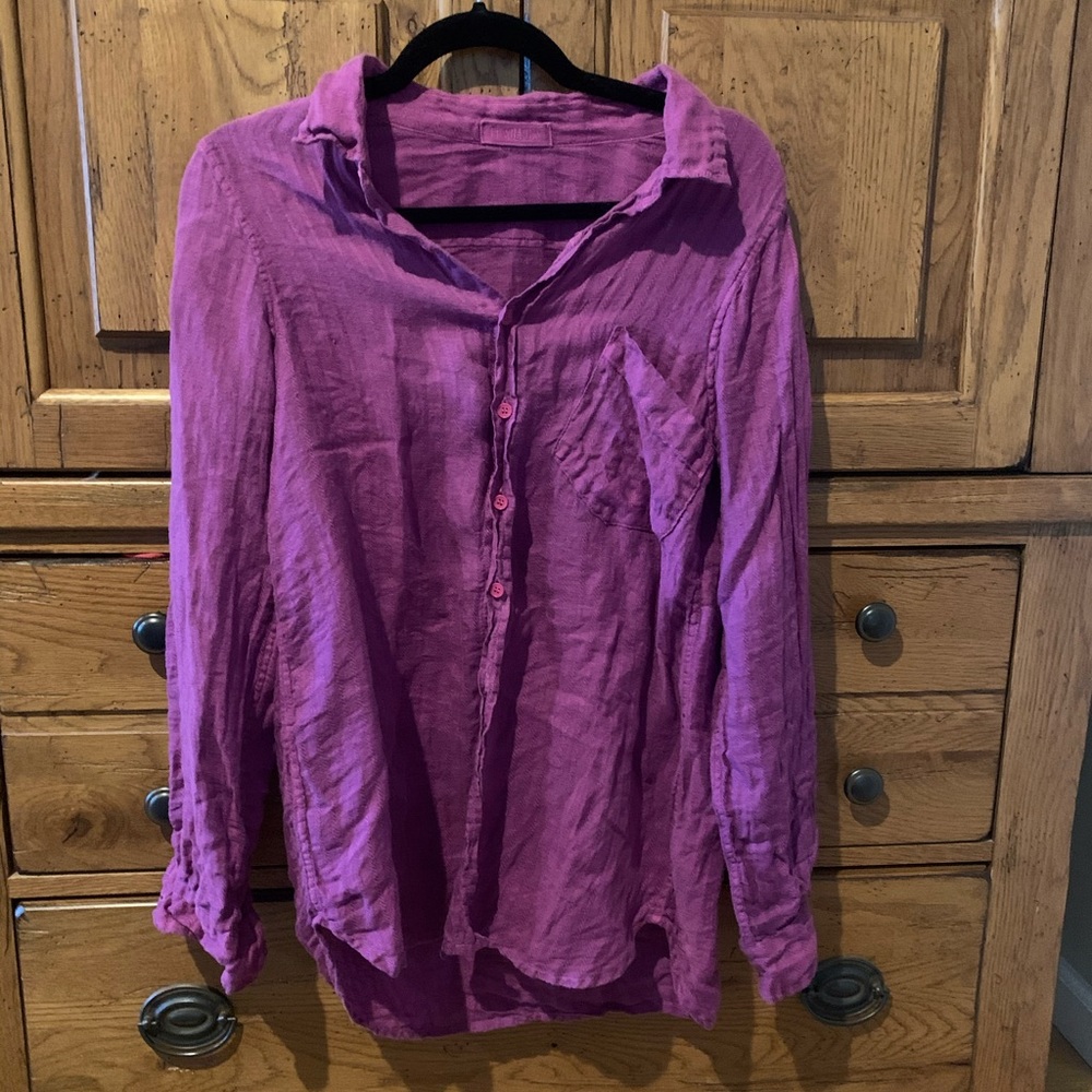 CP Shades Linen Buttondown